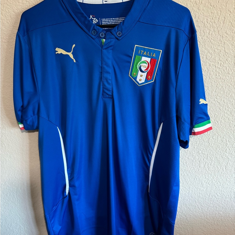 Puma Royal Blue Soccer Jersey